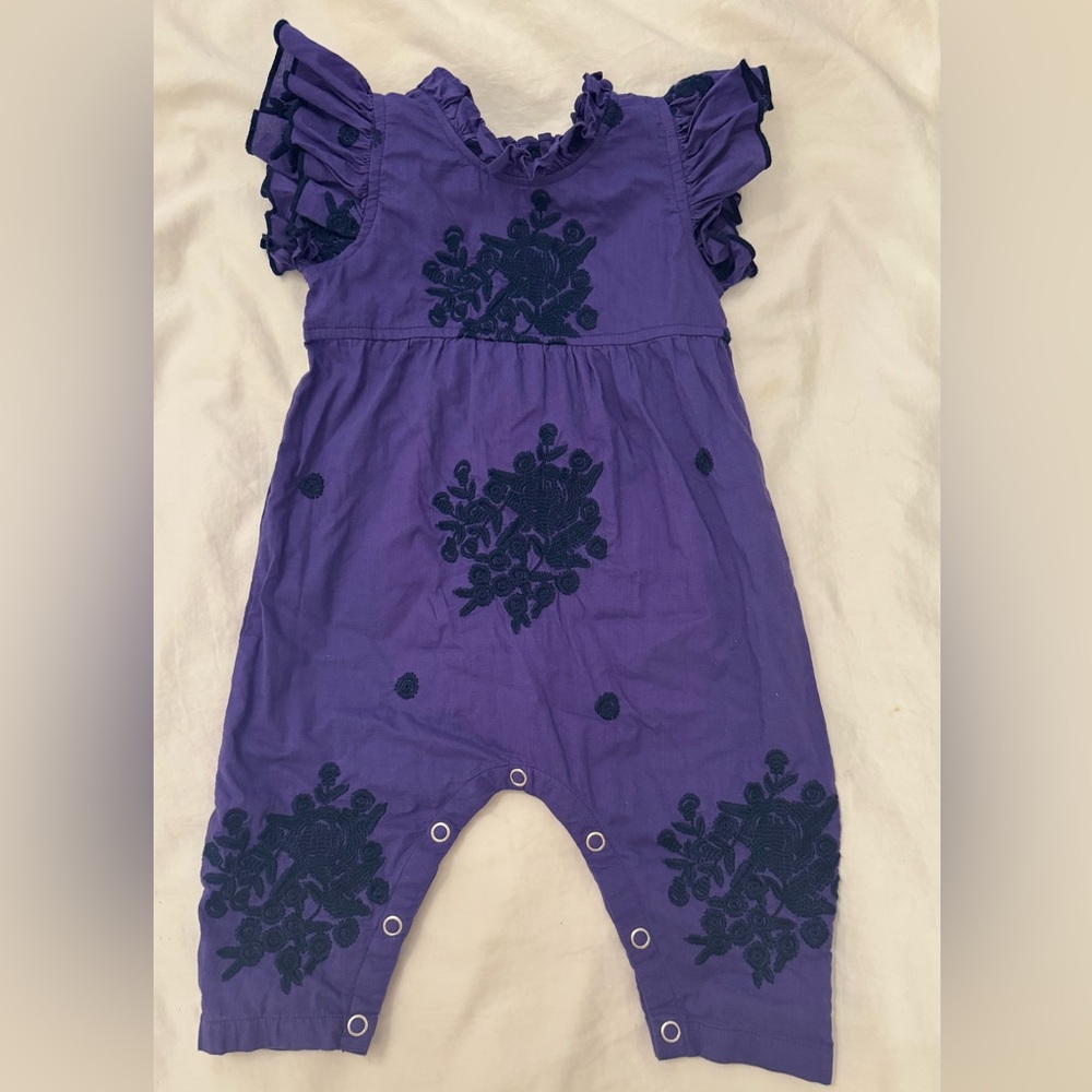 new Pink Chicken romper 
3/6 months